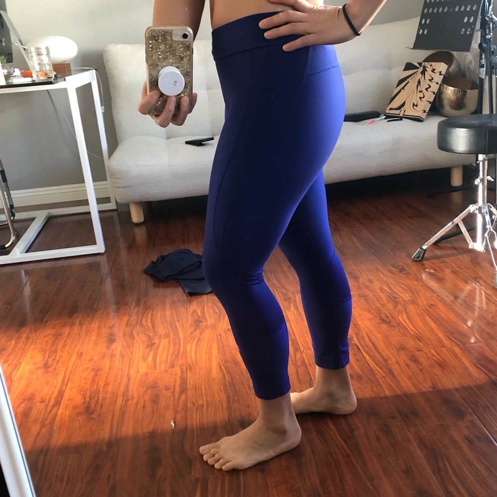 Under Amour Purple Capri Leggings Small